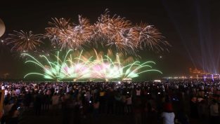 BEHIND THE SCENES AT THE EID FIREWORKS